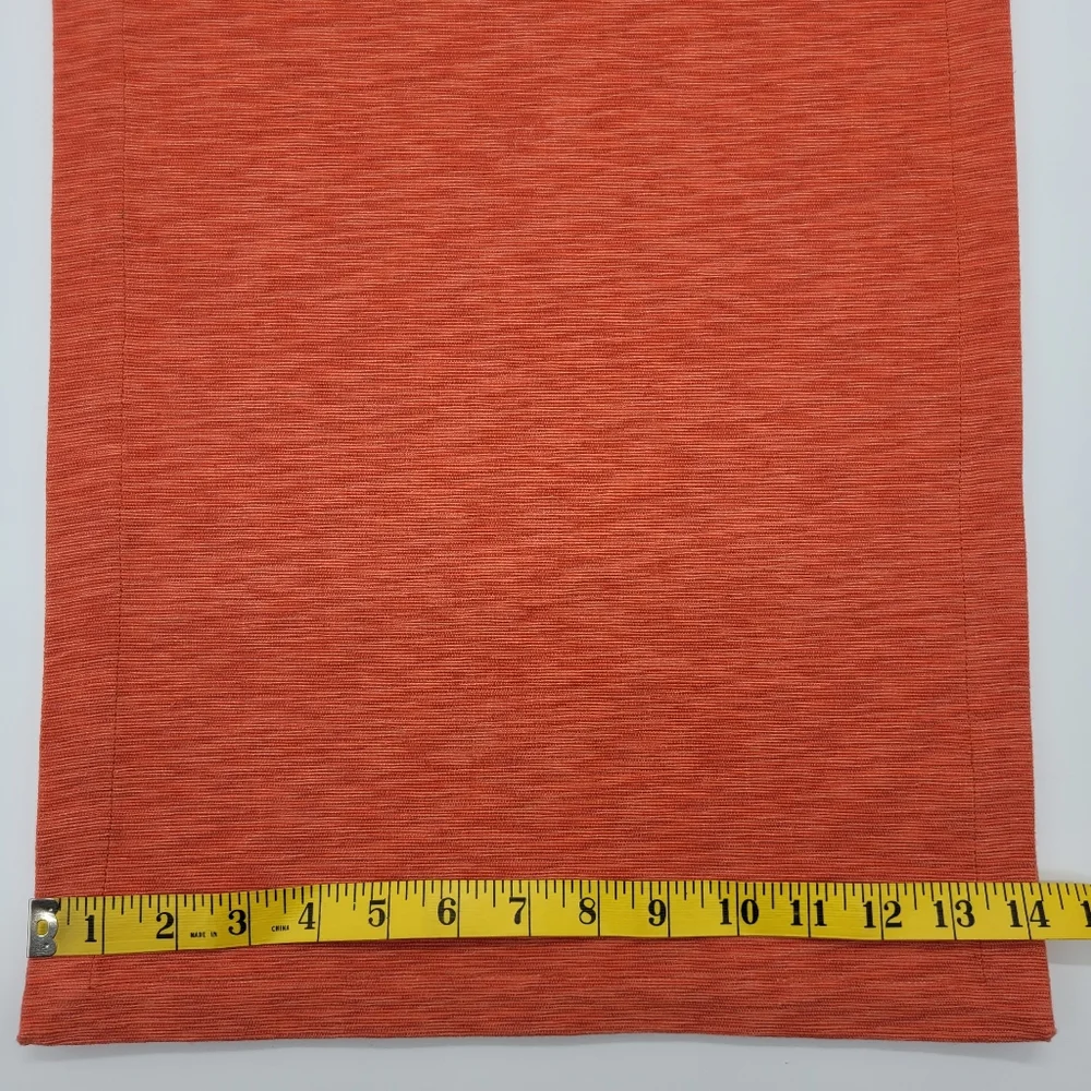 Pier 1 Imports Table Runner Woven Orange Cotton 14x72 inches
